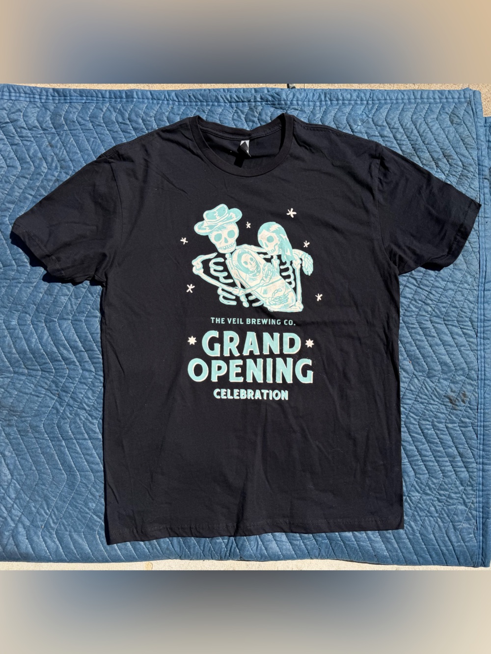 The Veil Brewing CO Grand Opening Tshirt XL